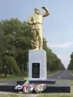 Памятник партизанам, Россия, Курская область, Хомутовский район