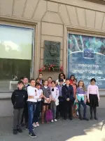 Памятная доска Григорию Пантелеевичу Кравченко, Россия, Москва, Ленинский проспект, 21