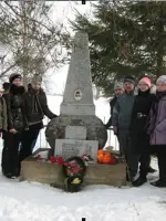 Памятник Герою Советского Союза Леониду Александровичу Голикову, Россия, Псковская область, Дедовичский район, деревня Острая Лука