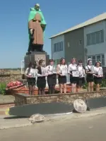 Памятник в моем селе, Октябрьская улица