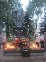 Сквер Победы села Кичменгский Городок Вологодской области, Россия, Вологодская область, Кичменгско-Городецкий район, село Кичменгский Городок