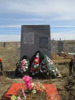 Братская могила 34−642, Россия, Волгоградская область, Старополтавский район, поселок Первомайский