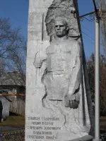 Монумент воинам-землякам, павшим в годы Великой Отечественной войны, Россия, Ростовская область, Тарасовский район, станица Митякинская, улица Фрунзе