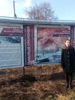 Памятник, посвященный сражениям Великой Отечественной войны и героям Советского Союза — <nobr>М. В. Силантьеву</nobr> и <nobr>П. И. Иванову</nobr>, Россия, Чувашская Республика, Цивильск, улица Никитина