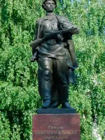 Памятник Александру Матросову, Россия, Республика Башкортостан, Уфа, сад Александра Матросова
