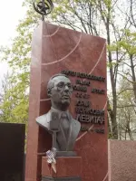 Ю.Б. Левитан, Россия, Москва, Новодевичье кладбище